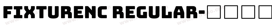FixtureNC Regular字体转换